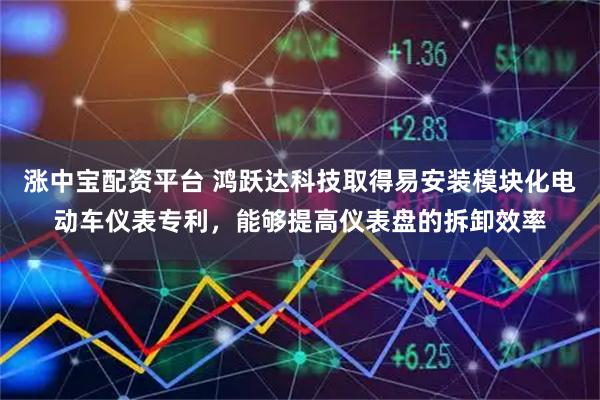 涨中宝配资平台 鸿跃达科技取得易安装模块化电动车仪表专利，能够提高仪表盘的拆卸效率